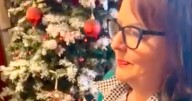 Mum who keeps Christmas tree up year round reveals heartwarming reason she does it
