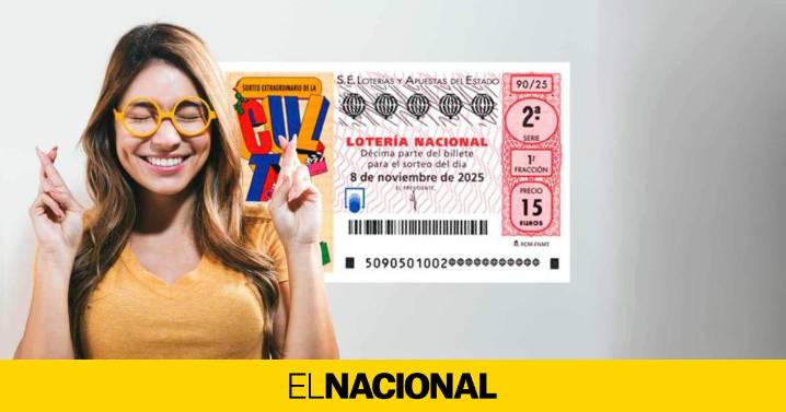 Comprobar Lotería Nacional de hoy: resultados y premios del sorteo extraordinario del sábado 8 de noviembre