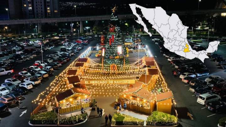 Este es el mejor mercado navideños en CDMX para hacer un viaje directo al Polo Norte