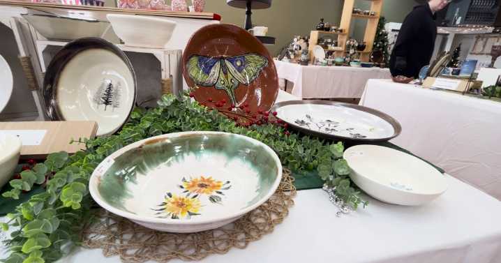 Clay Arts Guild of Helena holiday pop