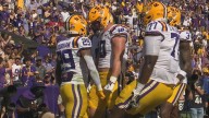 LSU leads Arkansas 23-22 late in the 4th quarter