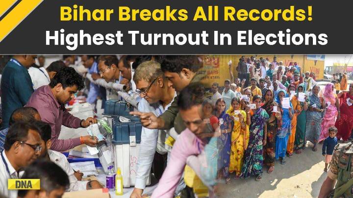 Bihar Election 2025: Record Breaking Turnout With 67.14% In Bihar Elections Phase 2