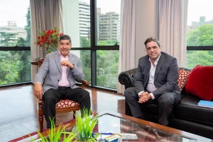 Reforma electoral: Acevedo se reunió con Lisandro Catalán