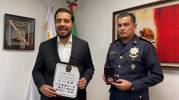 Reconoce Fuerza Civil a Jesús Nava por mejoras en seguridad