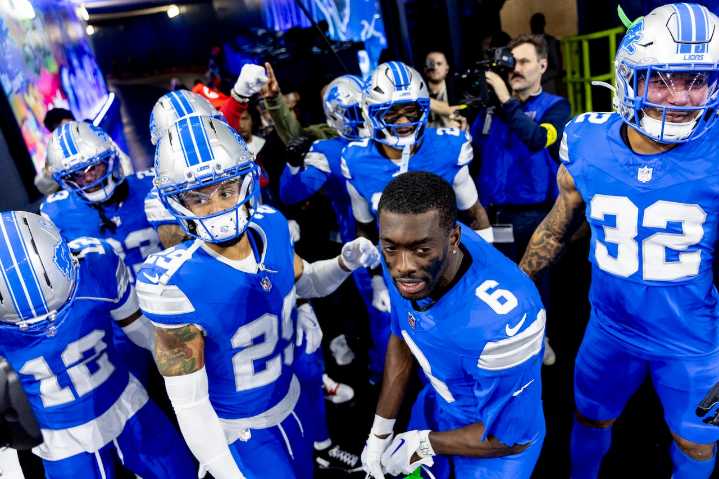 Detroit Lions come out a little sleepy after bye, trail Vikings at halftime