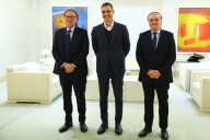 El presidente del Gobierno se reúne con el consejero delegado de SAPA para analizar sus proyectos e inversiones en defensa y seguridad