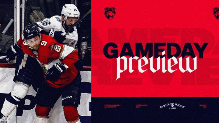 PREVIEW: Panthers, Lightning clash in latest Battle of Florida