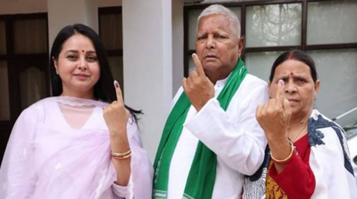 Lalu’s daughter Rohini Acharya announces exit from politics after RJD’s defeat in Bihar polls