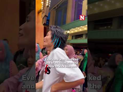 Moment Ariana Grande Was Attacked At Wicked 2 Premiere