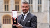 Beckham, nombrado caballero por el rey Carlos III