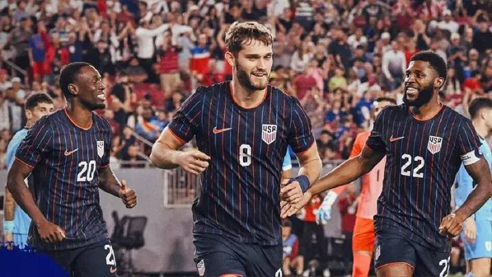 Fue un baile: Estados Unidos goleó 5-1 a Uruguay en amistoso internacional