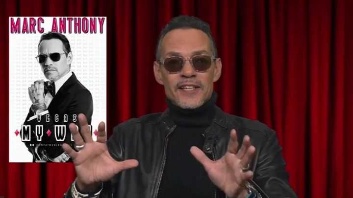 Latin singer Marc Anthony talks about upcoming residency in Las Vegas
