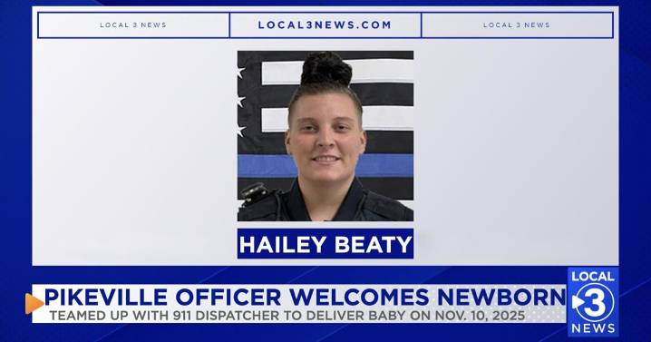 Pikeville officer & Bledsoe Co. 911 dispatcher team up to help deliver baby Monday morning