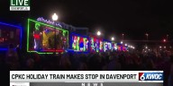 CPKC Holiday Train arrives in Davenport