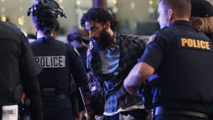 Fights break out ahead of Turning Point USA event on UC Berkeley campus