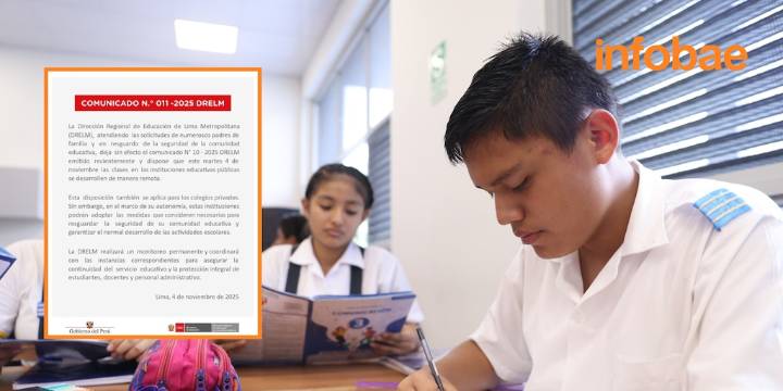 Minedu decide en la madrugada suspender clases presenciales en colegios públicos por paro de transportistas de hoy: todas serán virtuales