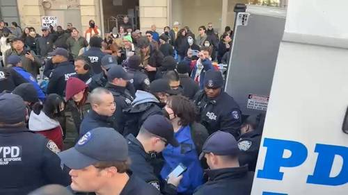 Multiple people arrested during anti-ICE demonstration in Chinatown