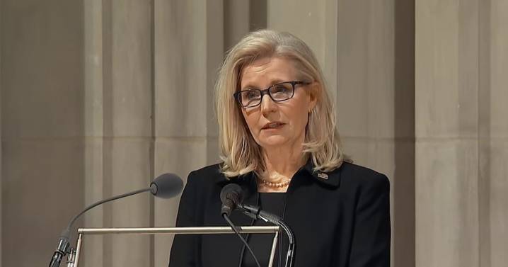 Liz Cheney remembers Dick Cheney's legacy at his funeral service