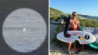 Tiburón ataca a surfista de 61 años, lo arrastró violentamente bajo el agua