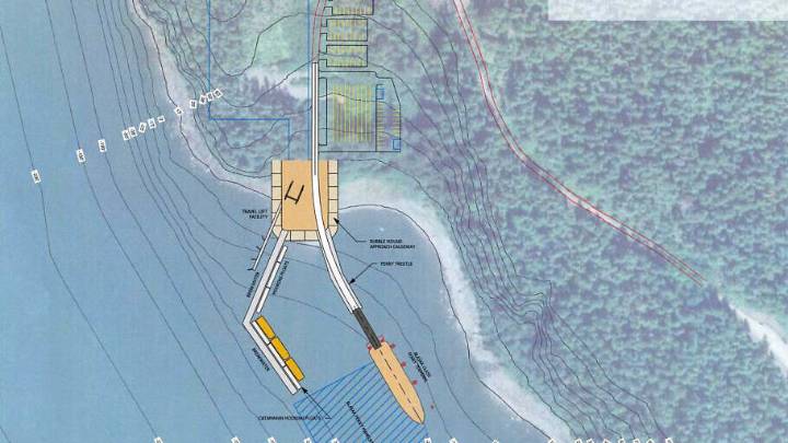 Haines and Skagway both oppose Cascade Point ferry terminal. Juneau hasn't taken a stance.