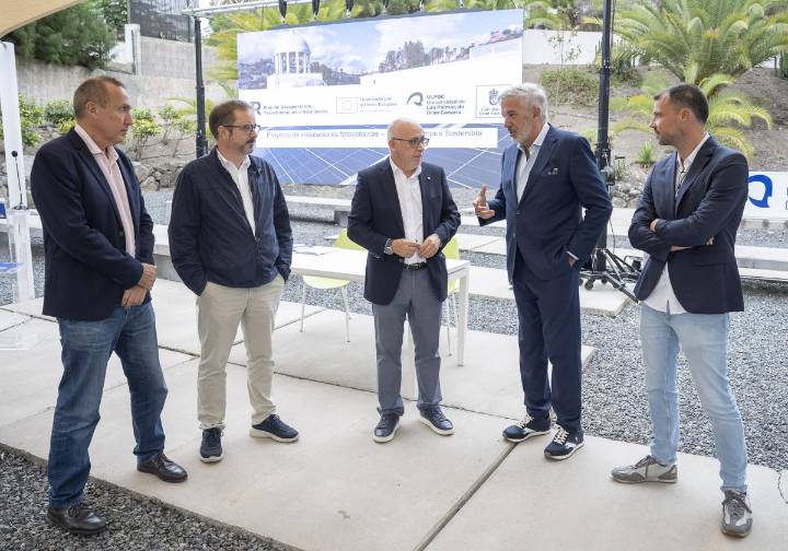 El Cabildo y la ULPGC instalarán una planta solar para compartir energía renovable