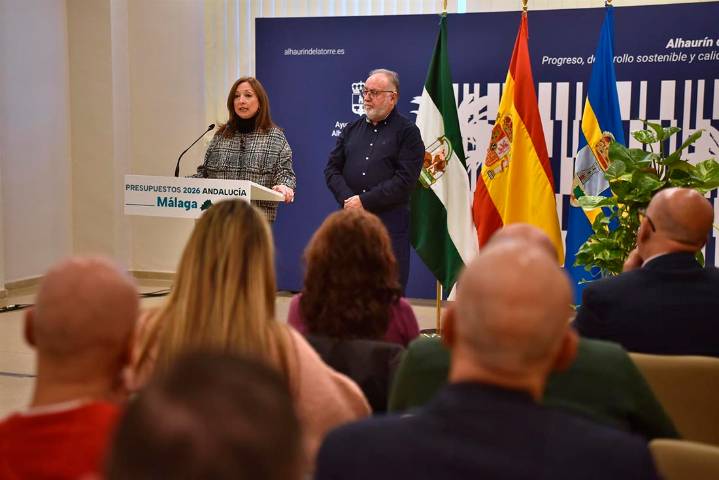 La Junta destaca más de 30 millones que los presupuestos andaluces de 2026 destinarán a la comarca del Guadalhorce
