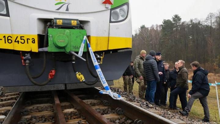 Polonia denuncia sabotaje contra una de sus líneas del ferrocarril que conecta con Ucrania