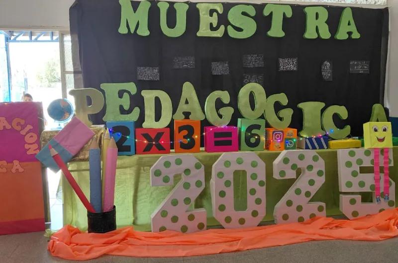 Exitosa muestra pedagógica en el Colegio Secundario San Ramón y Agrupamiento La Falda