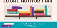 EVPL hosting local author fair this weekend