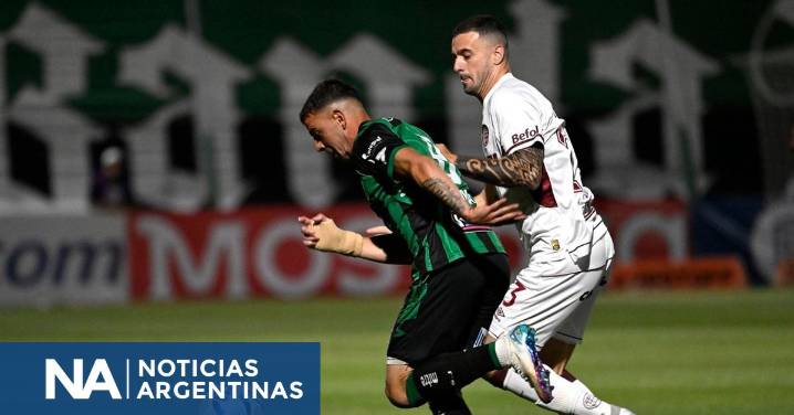 San Martín de San Juan consiguió un empate agónico ante Lanús y sueña con la permanencia en Primera División