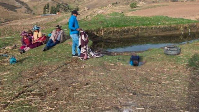 Dos hermanos mueren ahogados en una poza en Colquemarca