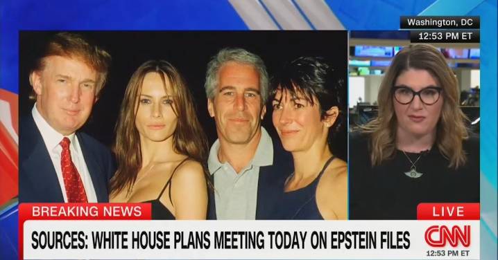 Trump Officials Huddling Ahead of Potential House Vote On Epstein Files: CNN