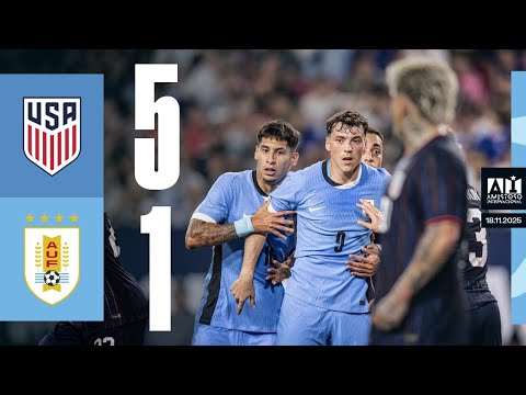 VIDEO: ver resumen y goles del Uruguay vs. Estados Unidos (1