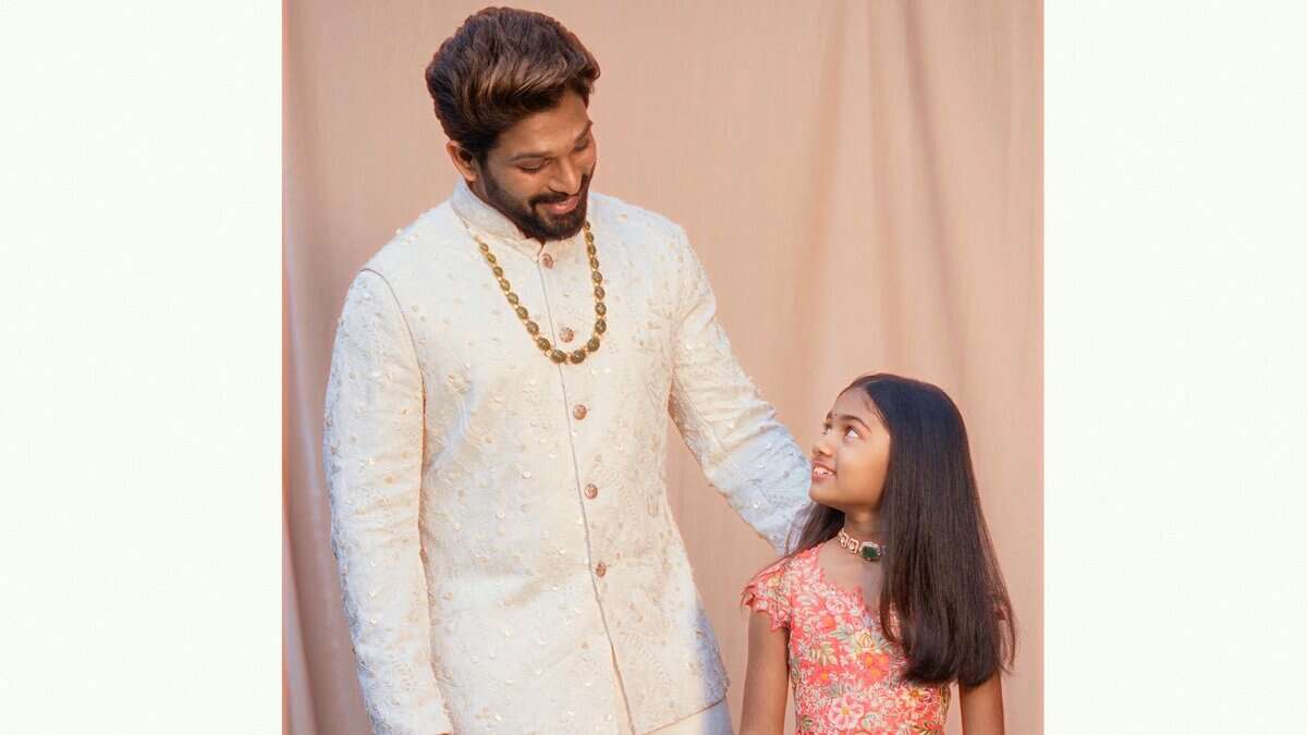 Allu Arjun pens heart melting note for ‘princess’ Arha on birthday
