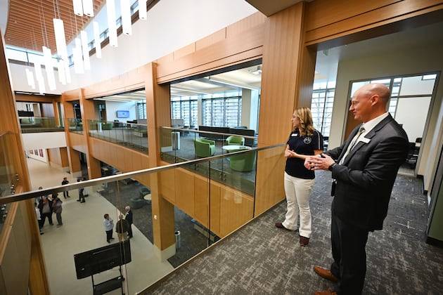 ‘We built it for them’: New Logan Institute of Religion building opens for tours