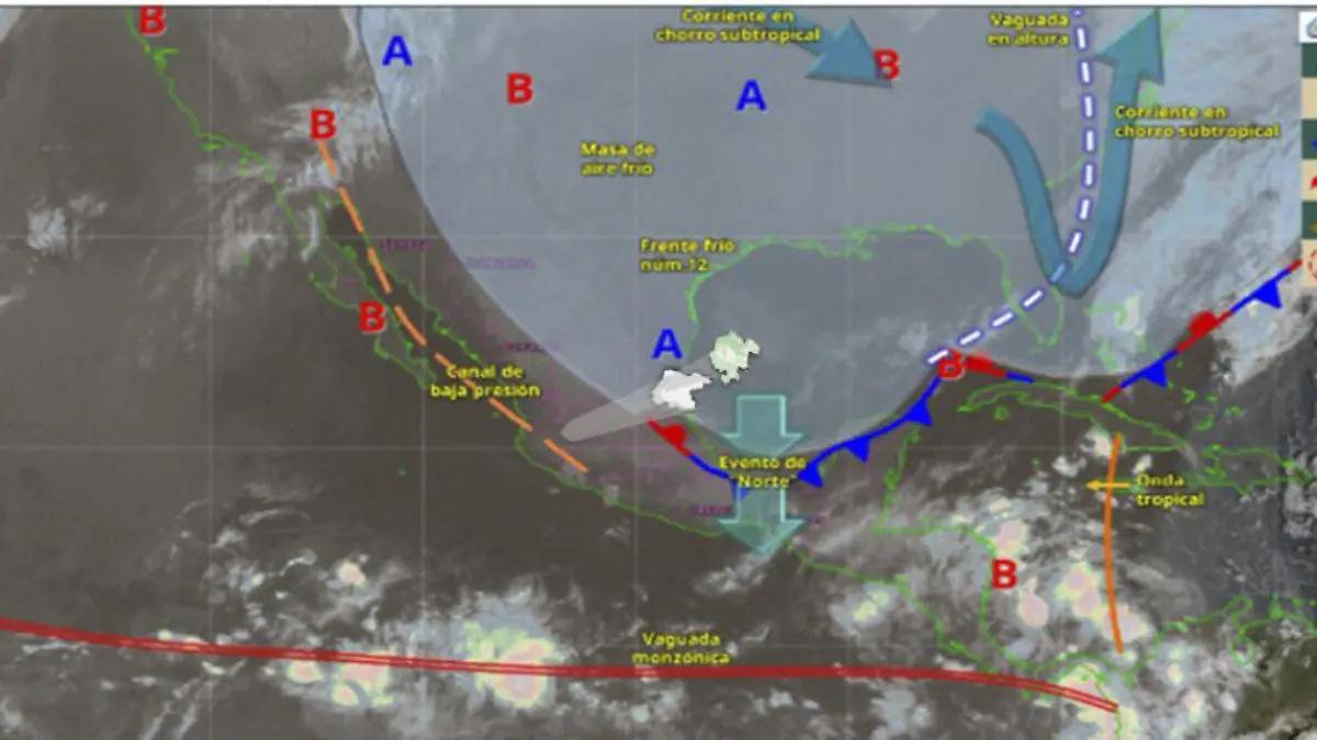 Frente frío 12 causa mañanas frías y fuertes vientos en León