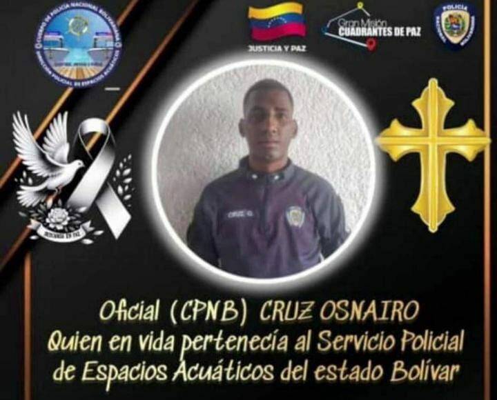 Oficial de la PNB falleció tras estrellar su moto