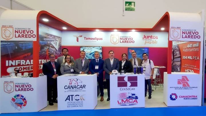Refuerza Nuevo Laredo su posición como Capital Logística en Expo Transporte ANPACT 2025