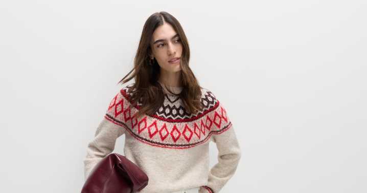 'Chunky, warm and colourful' £36 jumper is now 20% off in M&S sale
