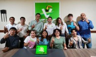 Renán Sánchez Tajonar se reúne con integrantes del Comité Juvenil del Verde en Othón P. Blanco