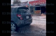 Video.- Fuga inunda la avenida Vallarta