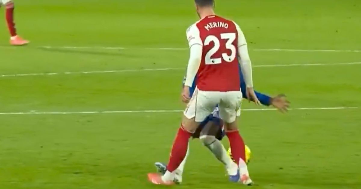 Arsenal ace 'wasn't concerned' about dodging injury as Moises Caicedo red card take given