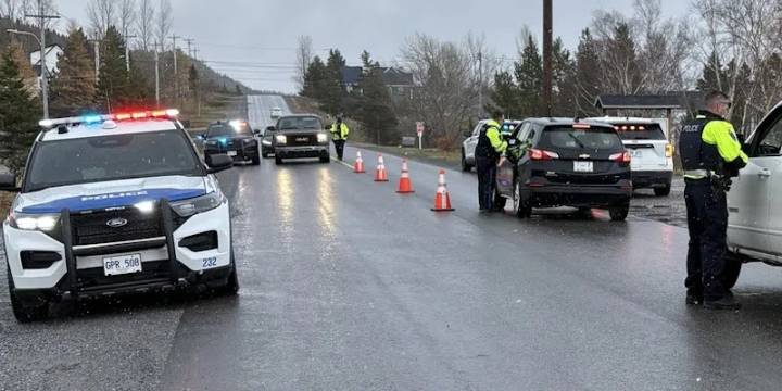 Man Charged With Impaired After Failing to Stop at Police Checkpoint