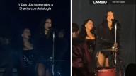 Dua Lipa canta una canción de Shakira durante concierto en Colombia y las redes explotan