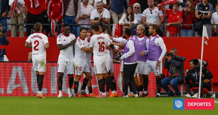Con Gabriel Suazo titular: Sevilla supera con lo justo al Osasuna y recupera terreno en La Liga
