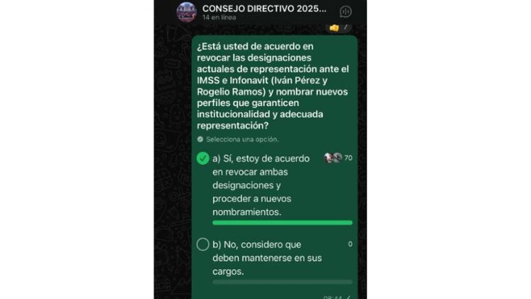 Revoca Concanaco a Iván Pérez como representante ante IMSS
