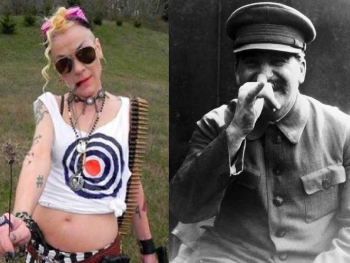 Rebelde, atrevida y nacida en Estados Unidos: Chrese Evans, la nieta "punk" de Stalin