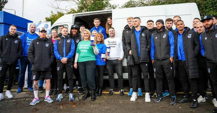 Bristol Rovers fan's Christmas donations plea to support vulnerable families
