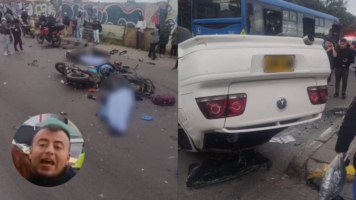 Fiscalía toma drástica decisión contra hombre que iba en carro que provocó accidente en avenida Mutis: será imputado