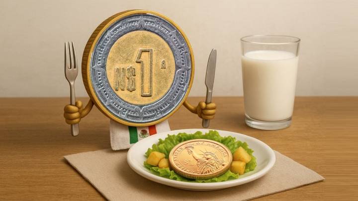 Peso mexicano 'se desayuna' al dólar; tipo de cambio HOY 15 de noviembre